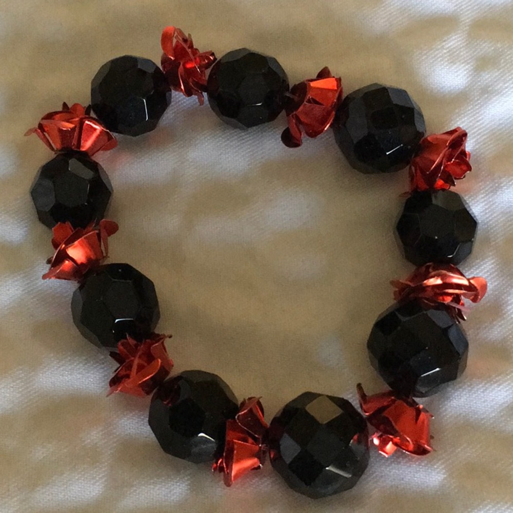Black and red